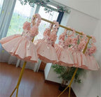 Girls Elegant Floral Fairy Colorful Princess Dress | KLFFIGID