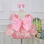Baby Birthday Dress Flower Girl Dress Luxury Girls Couture | KLFFIGID