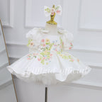 Wedding Flower Girl Dress Baby Birthday Dress Luxurious Pageant Gown｜KLFFIGID