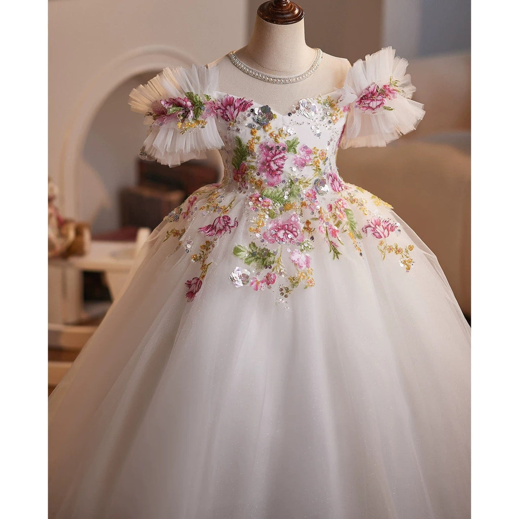 Ball gowns, flower girl wedding dresses, birthday party girl princess dresses, baby dresses, special occasion evening dresses