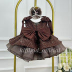Luxury Girls Couture Flower Girl Wedding Dress | KLFFIGID