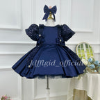 Baby Birthday Dress Toddler Princess Skirt & Flower Girl Dress | KLFFIGID
