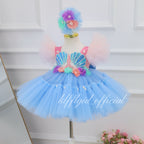 Cute Baby Birthday Dress Seashell-Themed Party Dress｜KLFFIGID