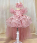 New Sleeveless Baby Birthday Butterfly Princess Dress | KLFFIGID