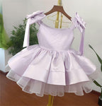 New Girls Big Bow Birthday Party Tutu Wedding Dress | KLFFIGID