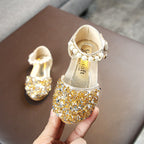 Dazzling Crystal Shoes Fairy Princess Style Designed for Little Princesses