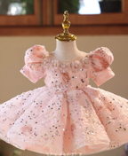 Baby's Birthday Party Dress  Pageant Gown Host's evening gown｜KLFFIGID