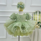 1st Birthday Flower Girl & Pageant Dress | KLFFIGID