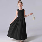 Elegant Childhood Dreamy Dress A Fairy-like Princess Dress Minimal Pleated Design Fresh and Elegant