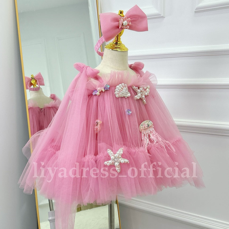 Custom Underwater World Baby Girl Tutu Princess Dress | KLFFIGID