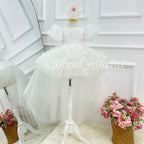 Baby 1st Birthday Dress & Flower Girl Gown for Wedding | KLFFIGID