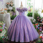 Party girl princess dress, show girl evening dress