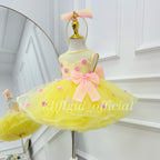 Baby Birthday & Wedding Flower Girl Layered Tulle Dress | KLFFLGID