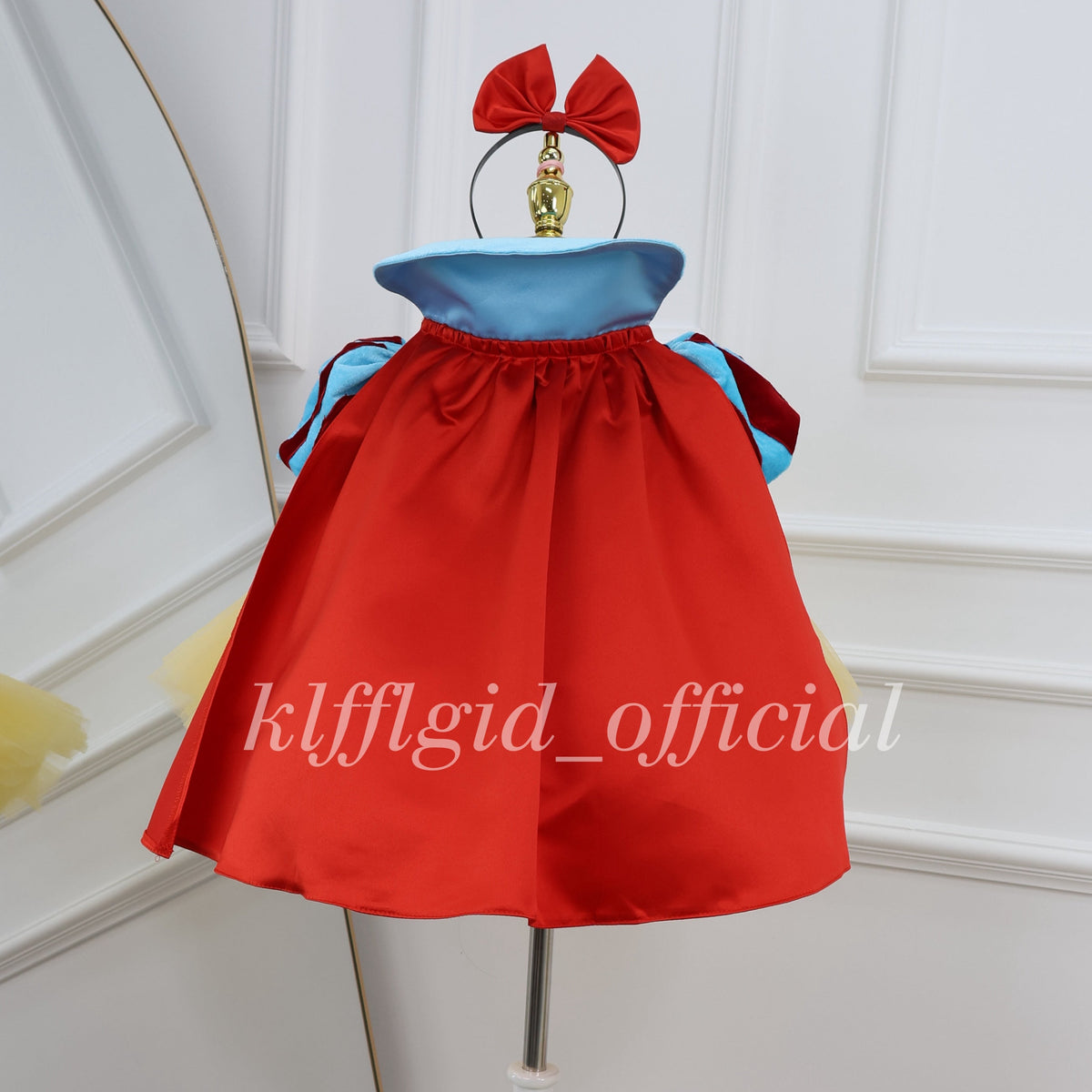 Themed party princess dress Baby First Birthday Dress Pageant Gown｜KLFFIGID