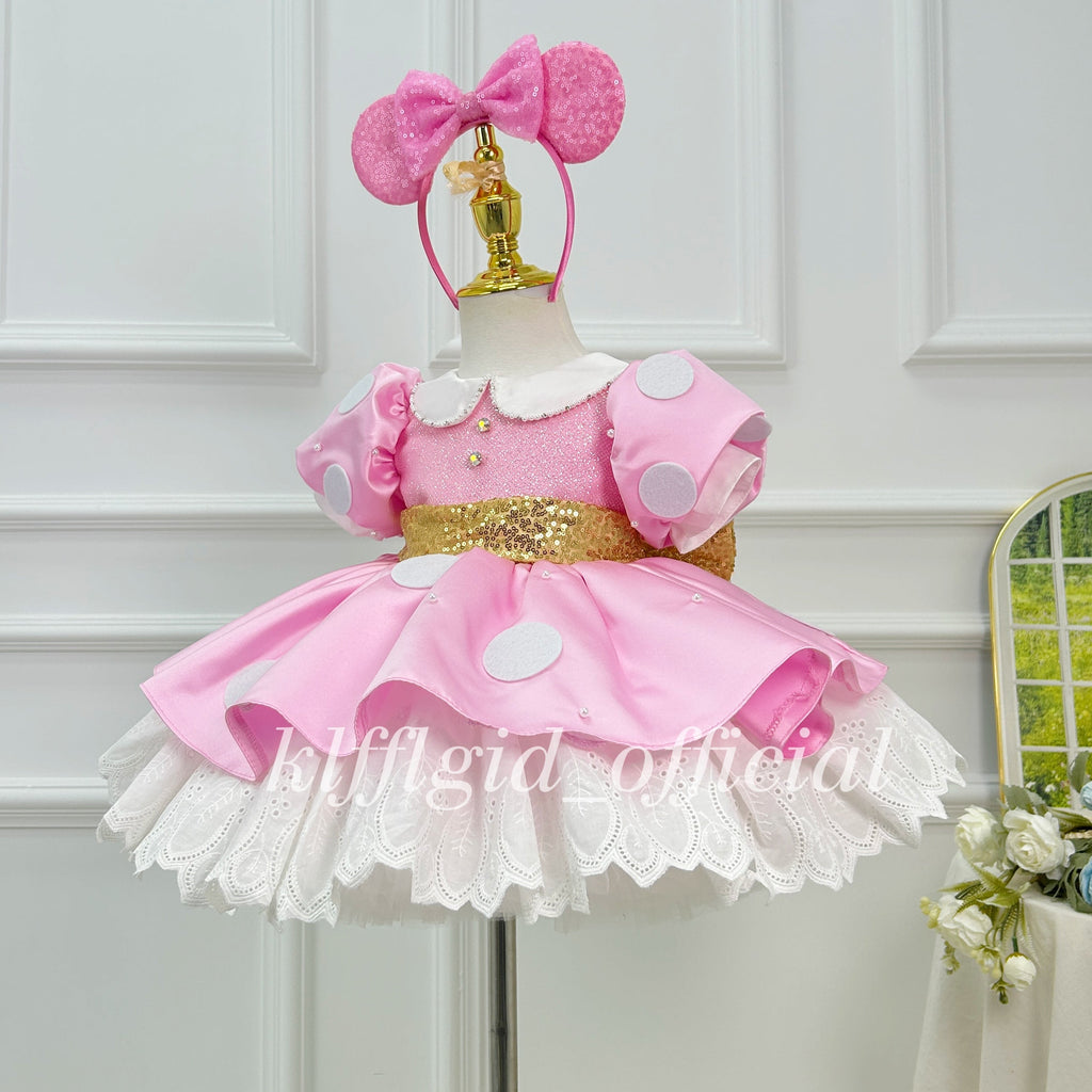 Cute First-Birthday Dress for Baby Girls Themed party costumes | KLFFIGID