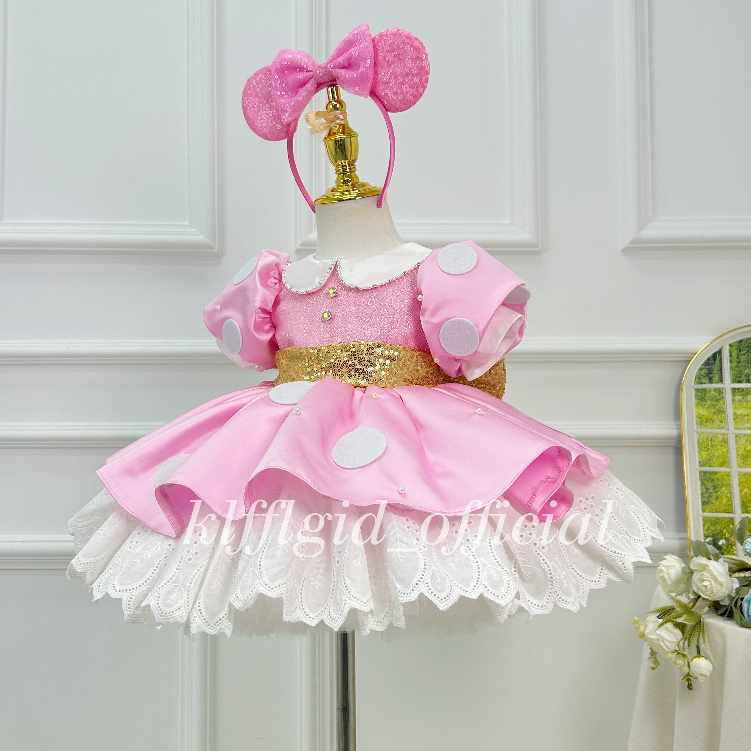 Cute First-Birthday Dress for Baby Girls Themed party costumes | KLFFIGID