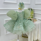Baby 1st Birthday Dress & Flower Girl Gown for Wedding | KLFFIGID