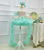 Floral Flower Girl Dress Baby's Birthday Party Dress | KLFFLGID