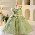 Fairy Tale Garden Dress Spring Wonderland Princess Dress Dreamy Tulle Floral Dress