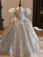 Princess Dream Dress Elegant Embroidered Girl's Dress