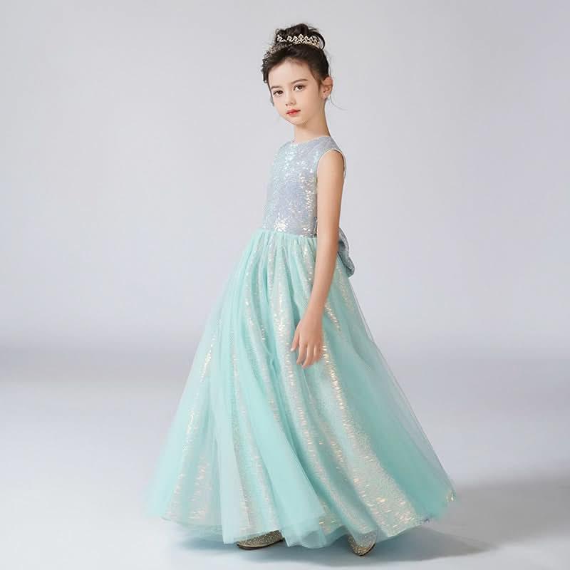 Mint Green Princess Gown The Perfect Blend of Elegance and Sweetness A Must-Have for Little Fairies¡¯ Parties