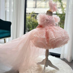 New Sleeveless Baby Birthday Butterfly Princess Dress | KLFFIGID