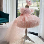 New Sleeveless Baby Birthday Butterfly Princess Dress | KLFFIGID
