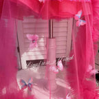 Baby First Birthday Bow Tail Princess Dress Party Frock | KLFFIGID