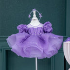 Baby Birthday Dress Toddler Princess Gown Elegant Princess Costume｜KLFFIGID