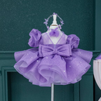 Baby Birthday Dress Toddler Princess Gown Elegant Princess Costume｜KLFFIGID