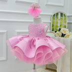 Gorgeous 1st Birthday Sequin Princess Dress for Girls | KLFFIGID