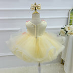 Baby Girls 1st Birthday Fairy Princess Wedding Dress | KLFFIGID