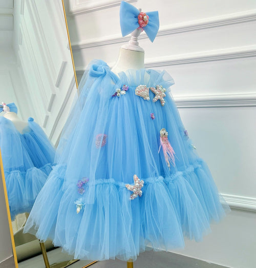 Custom Underwater World Baby Girl Tutu Princess Dress | KLFFIGID