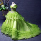 Baby Dress Embroidered Elegant Wedding Birthday Girl Evening Dress