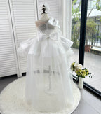 Stylish One-Shoulder Pageant Gown & Flower Girl Dress | KLFFLGID