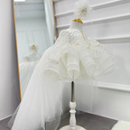 Baby Birthday Dress Toddler Princess Gown Elegant Photography Dress｜KLFFIGID