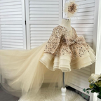 Baby Birthday Dress Toddler Princess Gown Elegant Photography Dress｜KLFFIGID