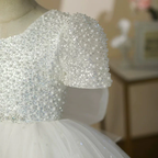 Kids Dresses Concert Stage Performance Girls Elegant Evening Dresses