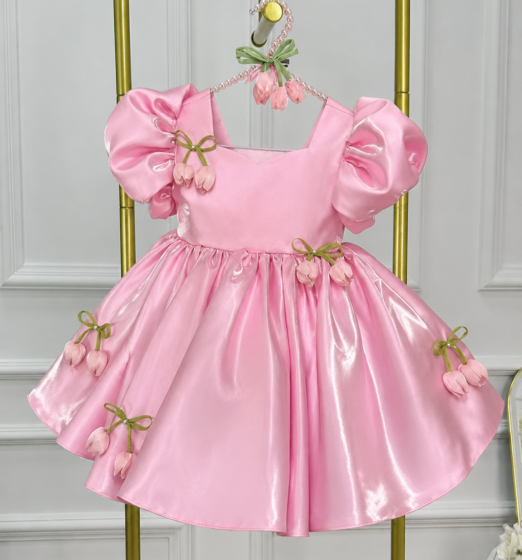 Tulip Elegant Baby Flower Girl Dress | KLFFIGID