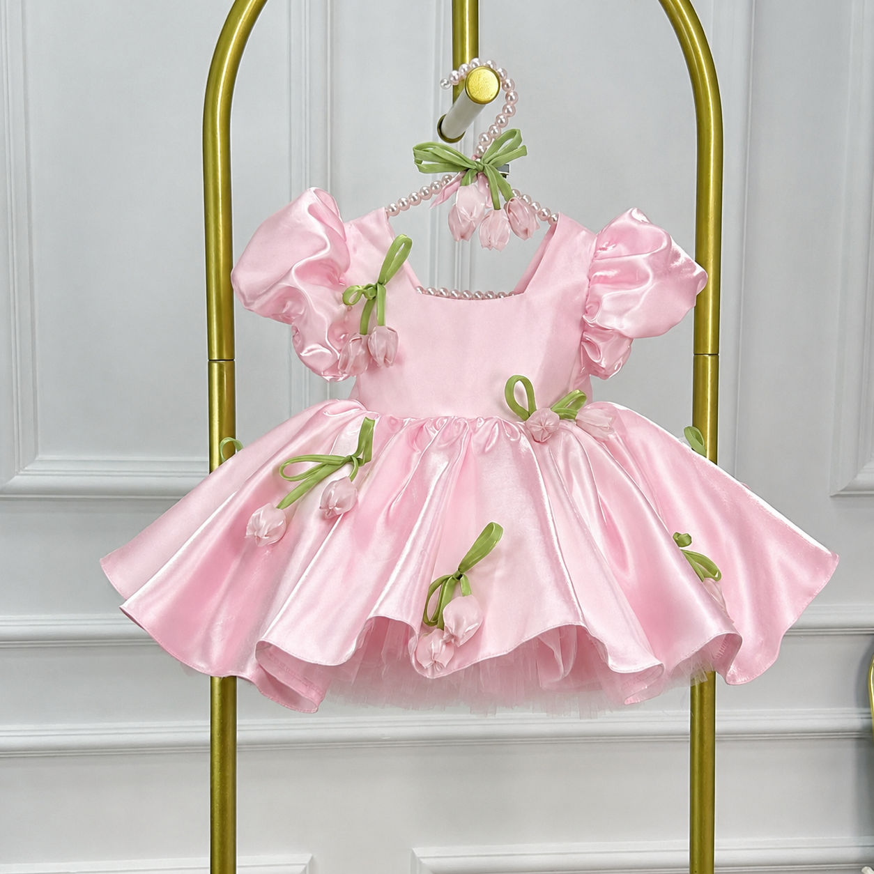 Tulip Elegant Baby Flower Girl Dress | KLFFIGID