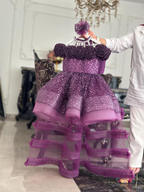 Toddler Princess Dress with 3D Roses & Butterfly Wings for Girls | KLFFIGID