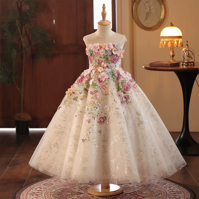Baby Princess Dress Toddler Party Dress & Flower Girl Gown | KLFFIGID