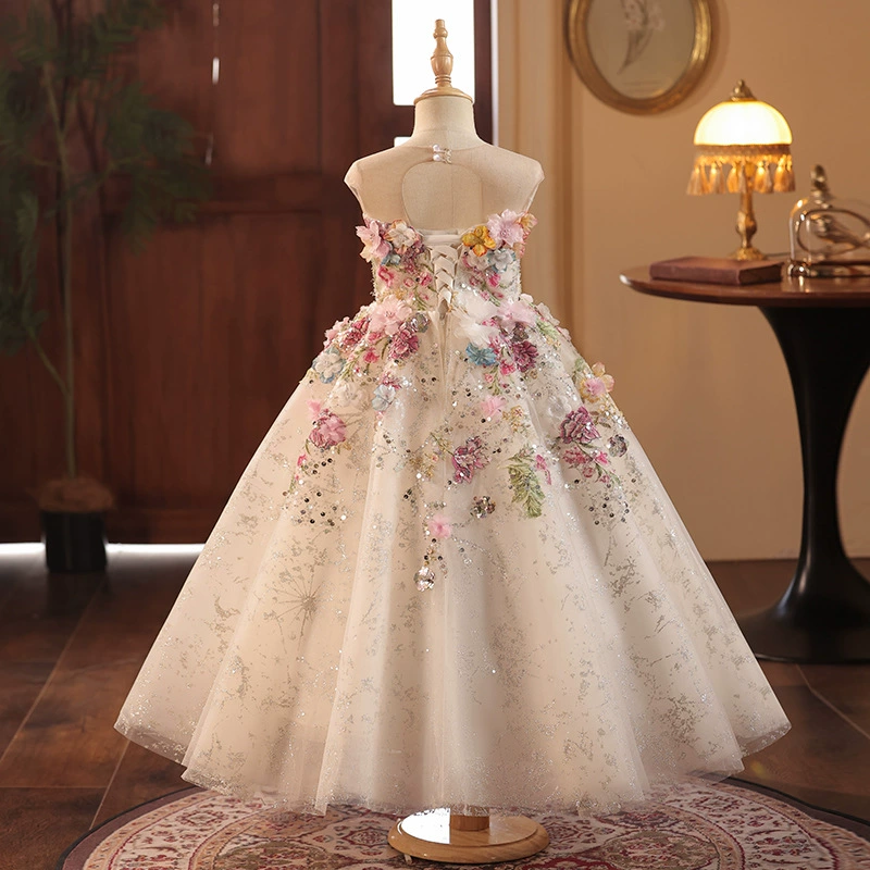 Baby Princess Dress Toddler Party Dress & Flower Girl Gown | KLFFIGID