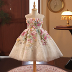 Baby Princess Dress Toddler Party Dress & Flower Girl Gown | KLFFIGID
