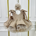 Luxury Girls Couture Flower Girl Wedding Dress | KLFFIGID