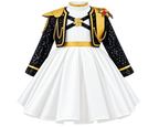 Kids Halloween costumes Outfits for a female singing group Stylish Sequin Matching Set｜KLFFIGID