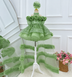 Toddler Princess Dress with 3D Roses & Butterfly Wings for Girls | KLFFIGID