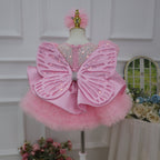 Birthday Party Dress Photography Dress Butterfly Wing Design｜KLFFIGID