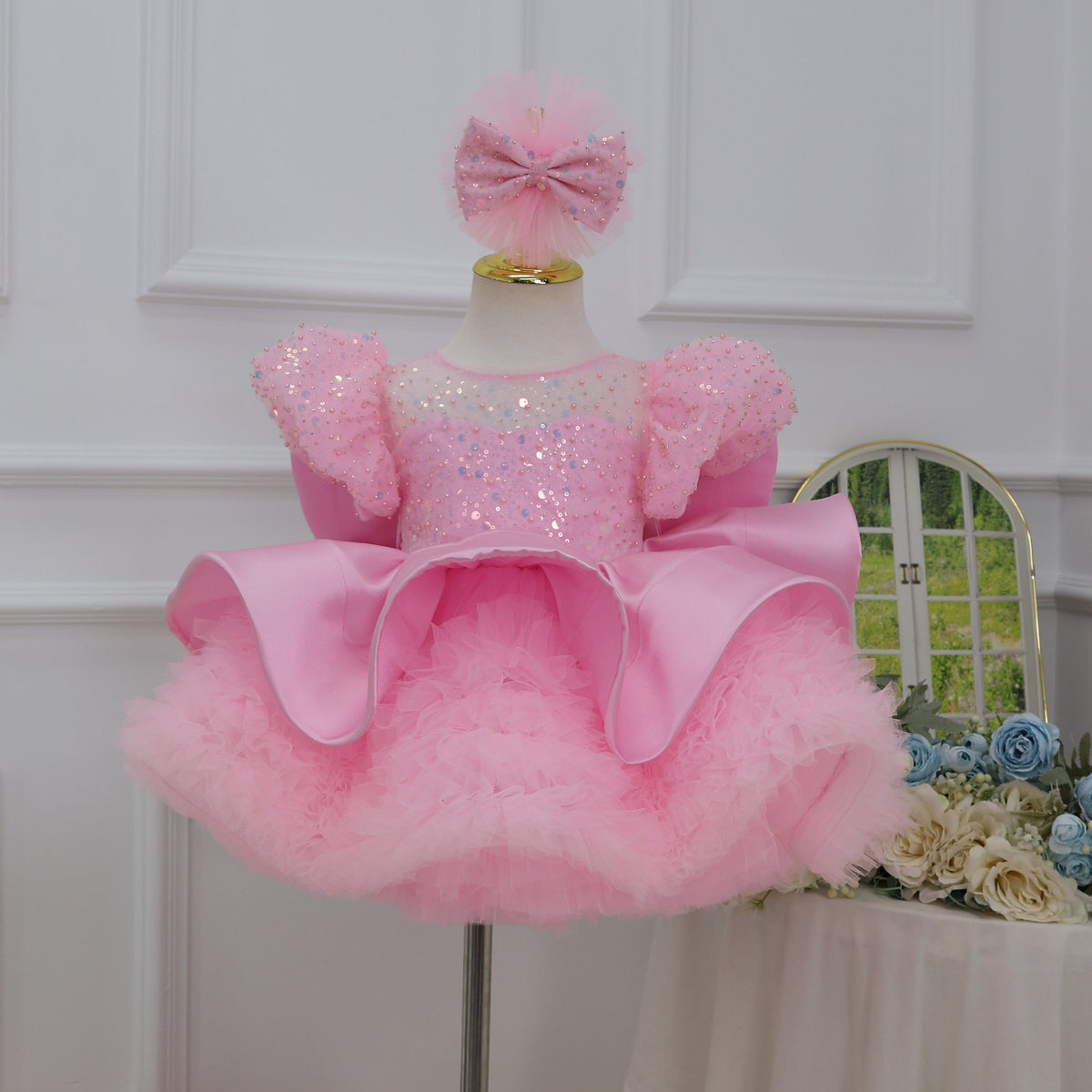 Birthday Party Dress Photography Dress Butterfly Wing Design｜KLFFIGID