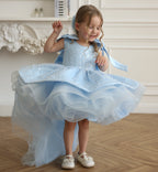 Birthday Dress Pageant Dress for Girls Wedding Ceremony skirt | KLFFIGID